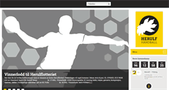 Desktop Screenshot of herulf.no